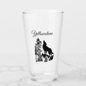 Verre Tumbler-Yellowstone Wolf (Devant)