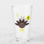 Verre Turquie, heure Thanksgiving (Devant)
