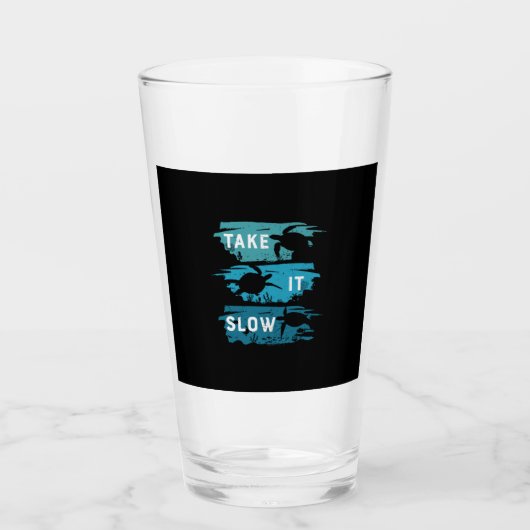 Verre Turtle Lover | Prendre Le Lent (Devant)