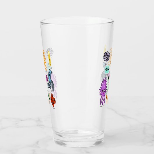 Verre Types De Bactéries (Droite)