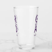 Verre Typographie de diplôme moderne simple minimale c (Gauche)