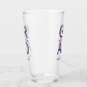 Verre Typographie de diplôme moderne simple minimale c (Droite)