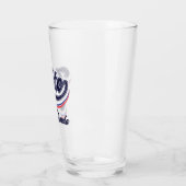 Verre Typographie des votes - Élections (Gauche)