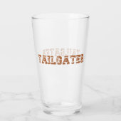 Verre Typographie du football de Tailgater (Dos)