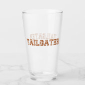 Verre Typographie du football de Tailgater (Devant)