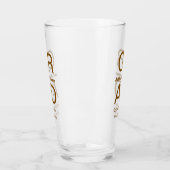 Verre Typographie moderne graduation simple minimum c (Gauche)