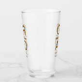 Verre Typographie moderne graduation simple minimum c (Droite)