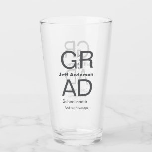 Verre Typographie moderne graduation simple minimum c