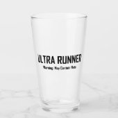 Verre Ultra Runner, Avertissement Peut Contenir Des Nuts (Devant)