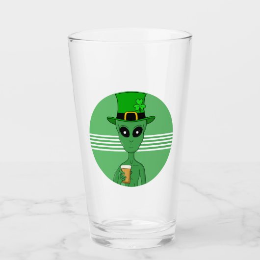 Verre Un Alien de St. Patrick (Devant)
