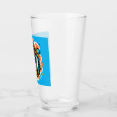 Verre Un astronaute boit du café - Caféine spatiale (Gauche)