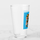 Verre Un astronaute boit du café - Caféine spatiale (Droite)
