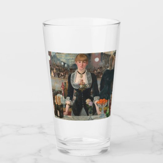 Verre Un bar aux Folies-Bergère Edouard Manet (Devant)