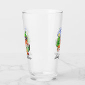 Verre Un bon Noël chili sous le soleil et l'arbre (Gauche)