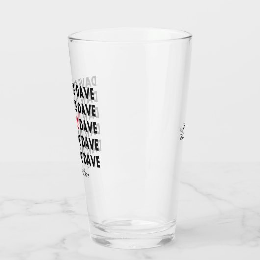 Verre Un cadeau pour Dave (Gauche)