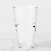 Verre Un cadeau réfléchi Quirky Pun Cadeau Amis Humour (Gauche)