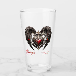 Verre Un coeur gothique étonnant
