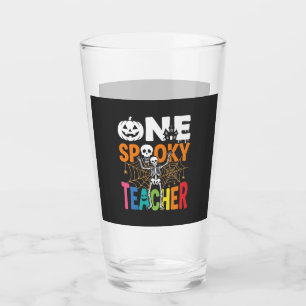 Verre Un design d'Halloween pour un professeur effrayant