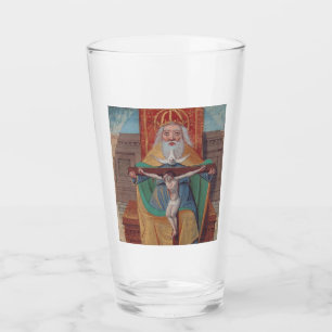 Verre Un Dieu Sainte Trinité en Gloire