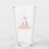 Verre Un Fox dans le patch Citrouille (Dos)