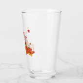 Verre Un Fox dans le patch Citrouille (Gauche)