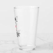 Verre Un Mariage Drôle Est Comme Un Pont De Cartes Anniv (Gauche)