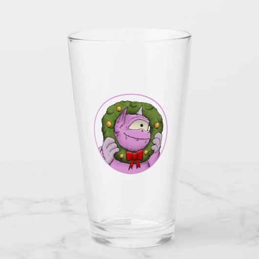 Verre Un monstre Miracle de Noël (Devant)