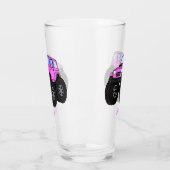 Verre Un Pink Monster Cartoon (Gauche)