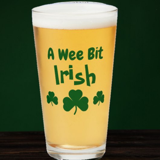 Verre Un Weit Un Peu Irlandais