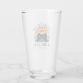 Verre Uncle Pregnancy Faire-part Beer Glass EST 2023 (Dos)