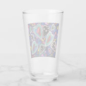 Verre Une collection de coeurs (Dos)