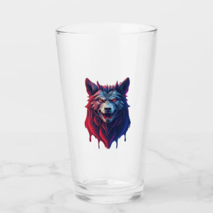Verre Une illustration détaillée face diabolique ninja w
