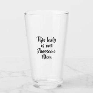Verre Une maman géniale drôle