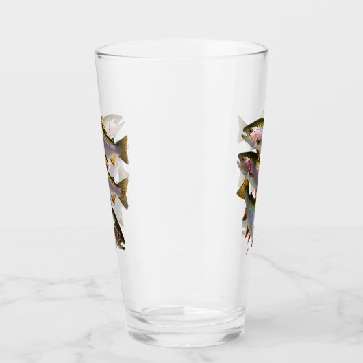 Verre Une pinte de truite (Droite)