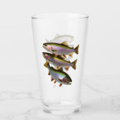 Verre Une pinte de truite (Devant)