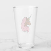 Verre Unicorne Afro Rose clair (Dos)