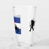 Verre Unicorne, Bigfoot et Jackalope (Gauche)