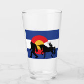Verre Unicorne, Bigfoot et Jackalope (Devant)