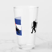 Verre Unicorne, Bigfoot et Jackalope (Gauche)
