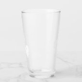 Verre Unicorne et étoiles Blanches tendance (Gauche)