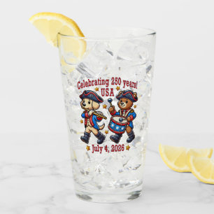 Verre USA 250th Anniversary Souvenir - Patriotique