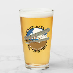 VERRE USS KITTY HAWK CV-63 1961-2009 TUMBLER