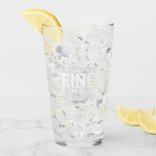 Verre Vacances de l'esprit