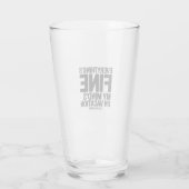 Verre Vacances de l'esprit (Dos)