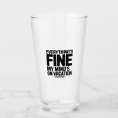 Verre Vacances de l'esprit (Devant)