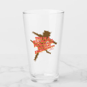 Verre Vacances de Noël Vacances à quatre alarmes