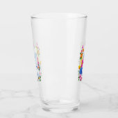 Verre Vacances mignonnes de lapin de Pâques (Gauche)