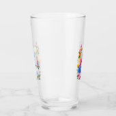 Verre Vacances mignonnes de lapin de Pâques (Droite)