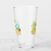 Verre Vacances plage d'été soleil souriant en lunettes d (Gauche)