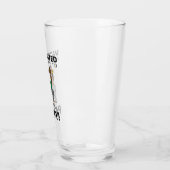 Verre Vacciné et prêt à faire la fête - Bière (Gauche)